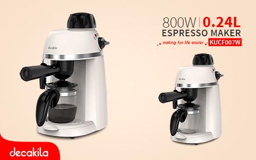 Maquina de Café Espresso Decakila by TOTAL 1350W